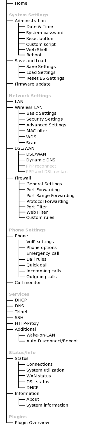 BS 0.3.4 Web Menu