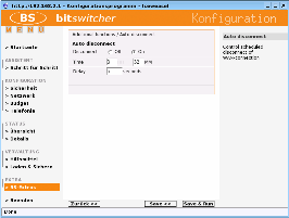 DSL Auto-Disconnect